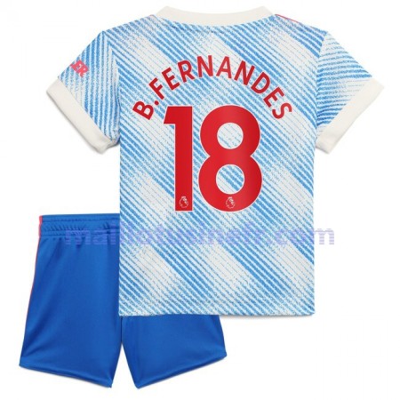 Maillot de Foot Manchester United Bruno Fernandes 18 Extérieur 2021-22 - Enfant Maillot de Foot Manchester United Bruno Fernandes 18 Extérieur 2021-22 - Enfant